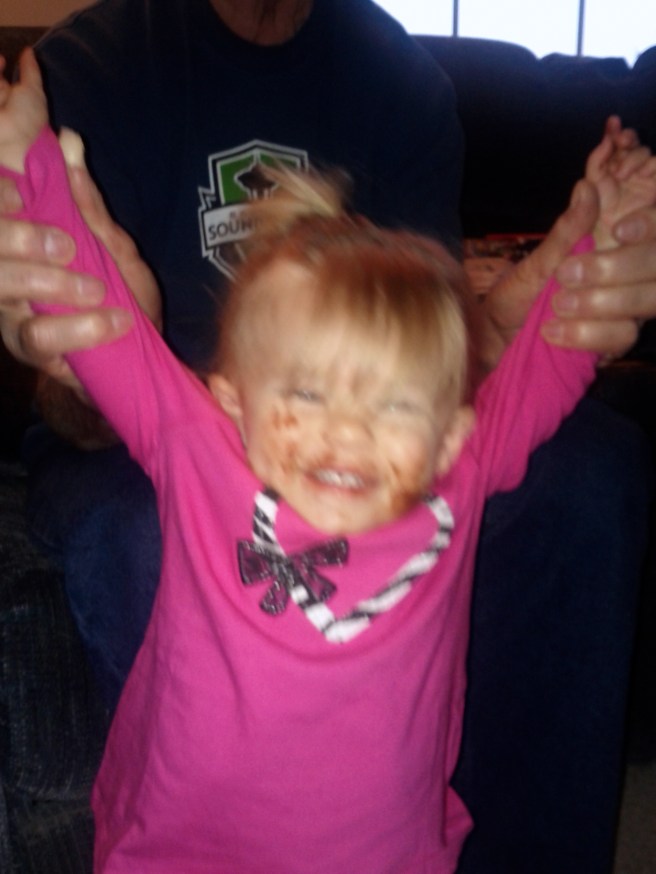 someone found the chocolate