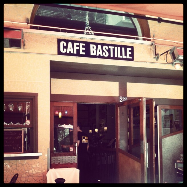 Lunch with an old high school friend.