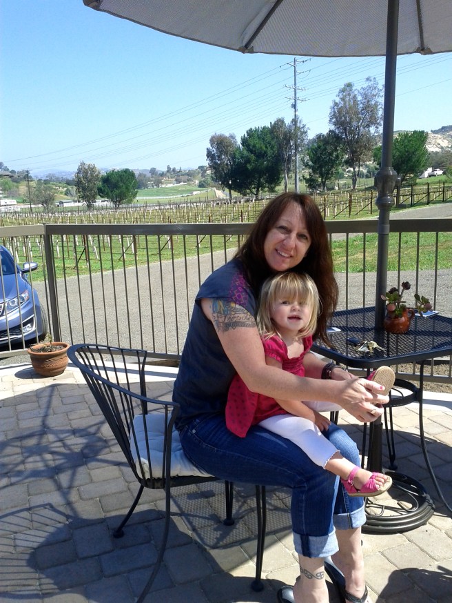 Hard to keep shoes on this gal